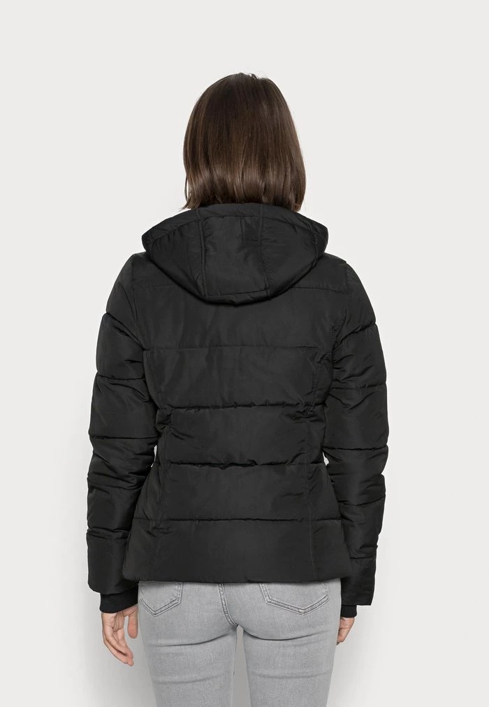 Manteau ANNA FIELD Anna Field Short Puffer With Hood Noir Femme | BWB-1257402